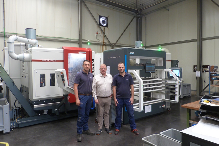 Twee bewerkingscentra en gerobotiseerde belading voor 24/7-productie 6